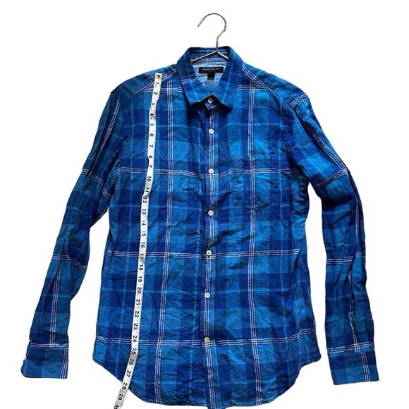 Banana Republic Button Down slim fit linen blend size small - Picture 5 of 6
